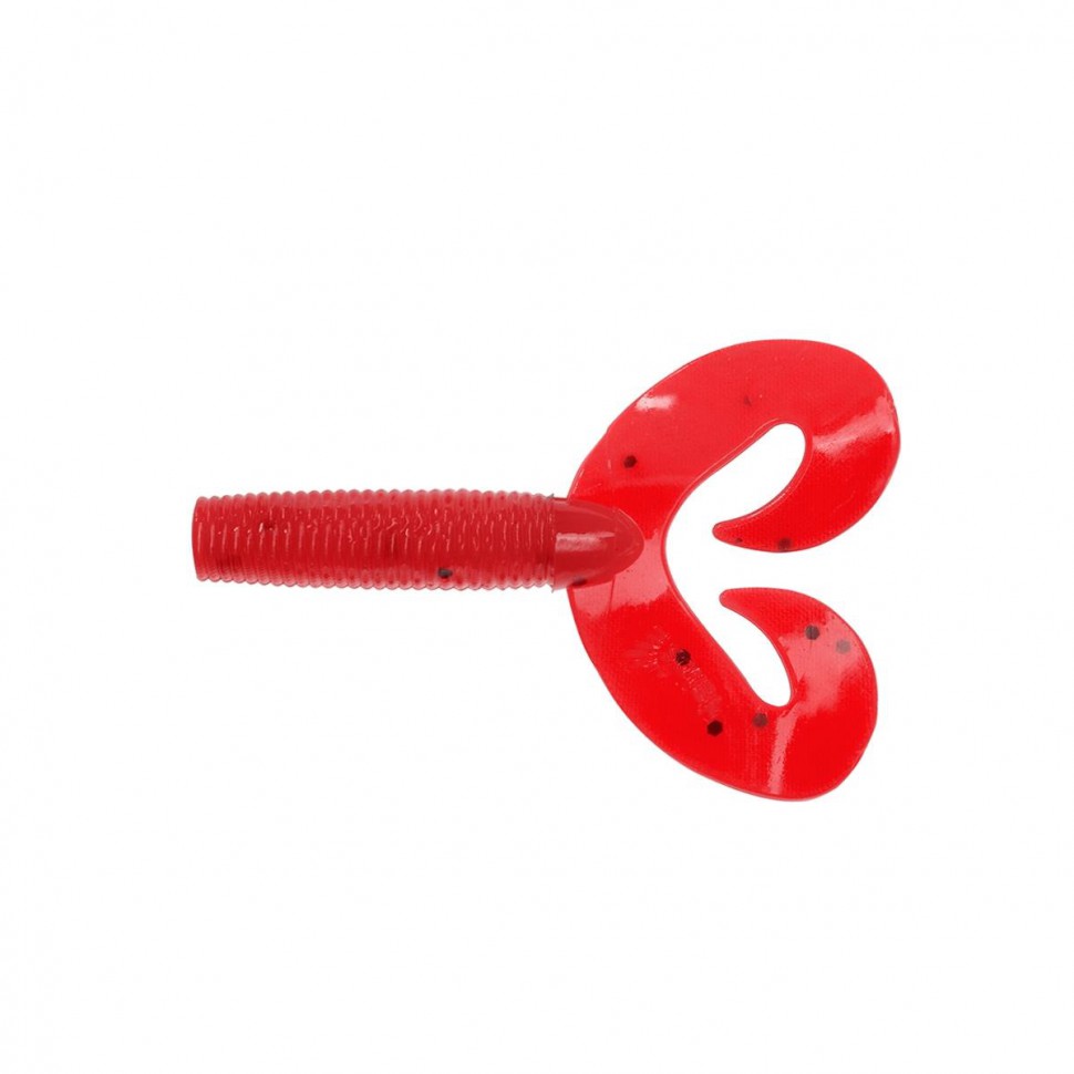 Твистер Helios Credo Double Tail 3,54"/9 см, цвет Pepper Red 5 шт HS-28-030 , 